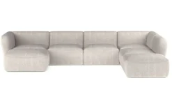 Wersal Narożniki Do Salonu|Narożniki*Prosty nowoczesny narożnik U Candelo XL