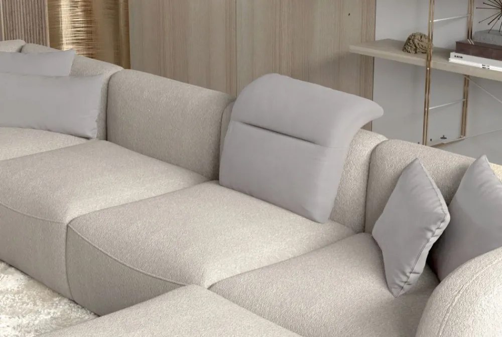 Wersal Narożniki Do Salonu|Narożniki*Prosty nowoczesny narożnik U Candelo XL