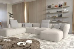 Wersal Narożniki Do Salonu|Narożniki*Prosty nowoczesny narożnik U Candelo XL