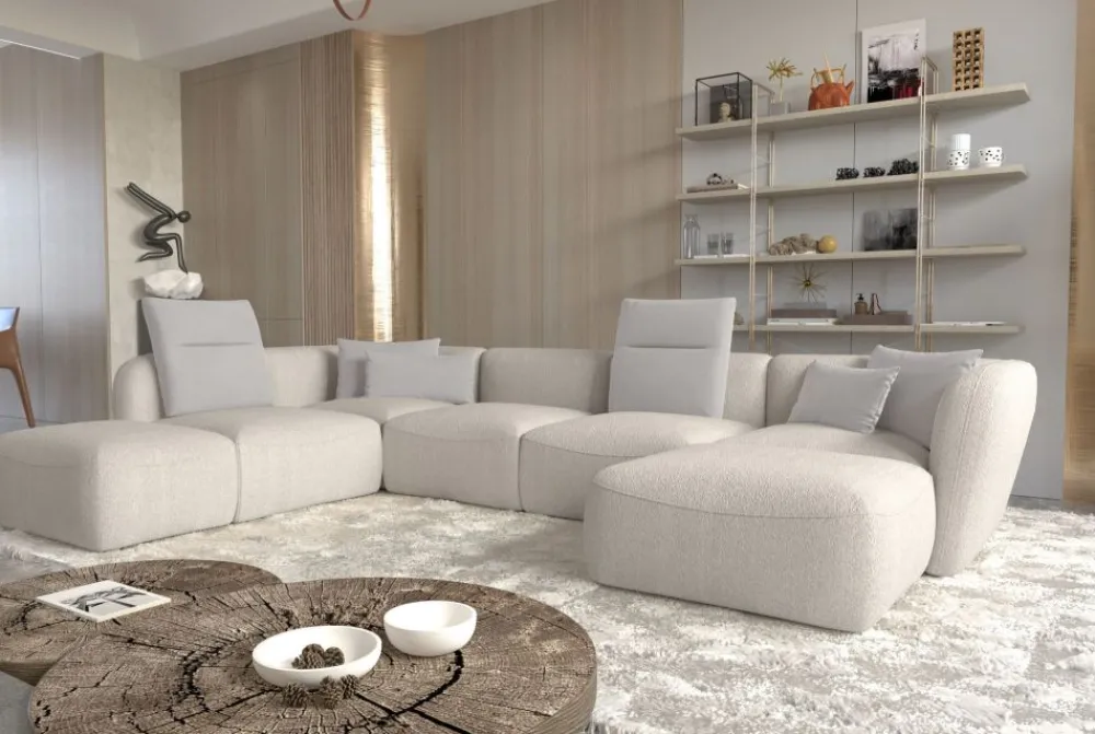 Wersal Narożniki Do Salonu|Narożniki*Prosty nowoczesny narożnik U Candelo XL