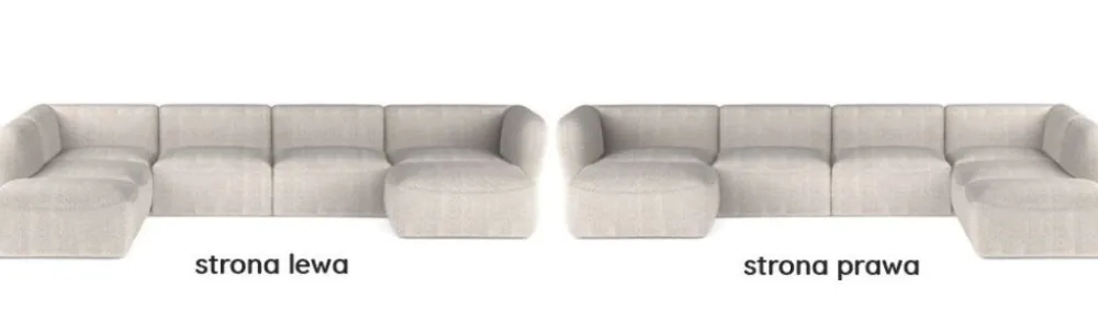 Wersal Narożniki Do Salonu|Narożniki*Prosty nowoczesny narożnik U Candelo XL