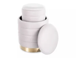 Signal Wypoczynkowe*Puf Britta Velvet (zestaw)