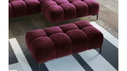 Wersal Pufy Do Przedpokoju|Pufy Do Salonu*Pufa pikowana Plaza XL