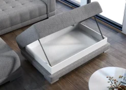 Wersal Pufy*Pufa pikowana z pojemnikiem Campo