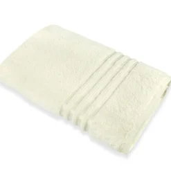 ArteHome Ręczniki*Ręcznik frotte 100x150cm 100% bawełna biały ozdobiony tasiemką