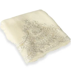 ArteHome Ręczniki*Ręcznik 50x90cm w stylu francuskim z koronką kremowy