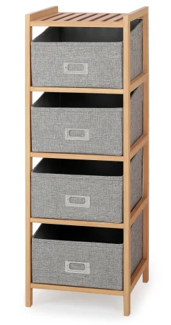 Halmar Szafki I Regały*REG10 regał naturalny / popielaty (1p=4szt)1 sztuka