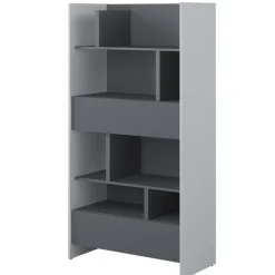 Lenart Tapczany|Nadstawki Do Półkotapczanu*REGAŁ BC-28 DO PÓŁKOTAPCZANU GRAFITOWY / SZARY 92x178 BED CONCEPT