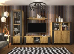 Mebelbos Szafki I Regały Do Jadalni|Szafki I Regały Do Salonu*Regał do salonu Wood