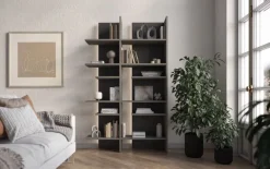 Lenart Szafki I Regały Do Biura|Szafki I Regały Do Pokoju Młodzieżowego*Regał otwarty z oświetleniem LED Fitt FL-01R