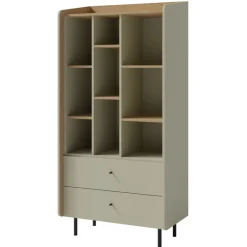 Meblar Szafki I Regały Do Pokoju Młodzieżowego|Regały Do Pokoju Młodzieżowego*Regał z szufladami do pokoju Alessio AE6 eukaliptus