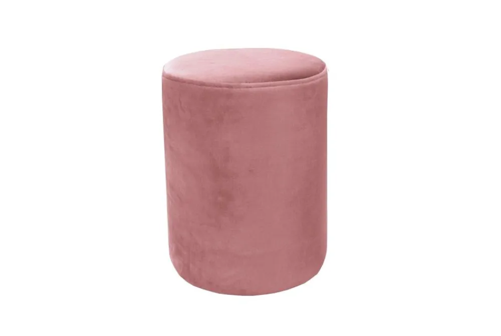 Dzieci Hauss Pufy Do Przedpokoju|Pufy Do Pokoju Młodzieżowego*Różowa pufa okrągła welurowa Roller Magic Velvet 2263