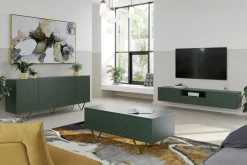 Bogart Stoliki Kawowe I Ławy*SCALIA ŁAWA 120 2K - labrador / złote nogi