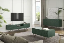 Bogart Stoliki Kawowe I Ławy*SCALIA ŁAWA 120 2K - labrador / złote nogi