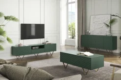 Bogart Stoliki Kawowe I Ławy*SCALIA ŁAWA 120 2K - labrador / złote nogi