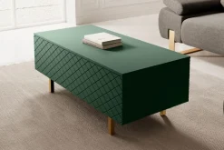 Bogart Stoliki Kawowe I Ławy*SCALIA II ŁAWA 120 2K - labrador / złote nogi