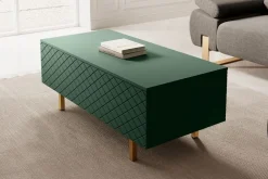 Bogart Stoliki Kawowe I Ławy*SCALIA II ŁAWA 120 2K - labrador / złote nogi