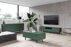 Bogart Stoliki Kawowe I Ławy*SCALIA II ŁAWA 120 2K - labrador / czarne nogi