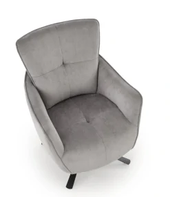 Halmar Fotele*SCAMPI fotel wypoczynkowy, popielaty (1p=1szt)1 sztuka