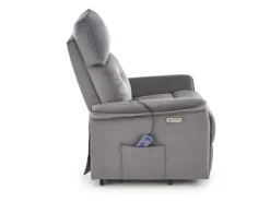 Halmar Fotele*SEMIR 2 fotel wypoczynkowy popielaty (2p=1szt)1 sztuka