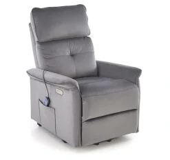 Halmar Fotele*SEMIR 2 fotel wypoczynkowy popielaty (2p=1szt)1 sztuka