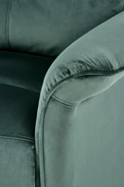 Halmar Fotele*SEMIR fotel z funkcja elektrycznego rozkładania / gniazdo USB, ciemny zielony (2p=1szt)1 sztuka