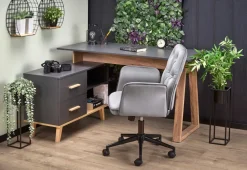 Halmar Biurka*SERGIO XL biurko antracyt / d.wotan (2p=1szt)1 sztuka