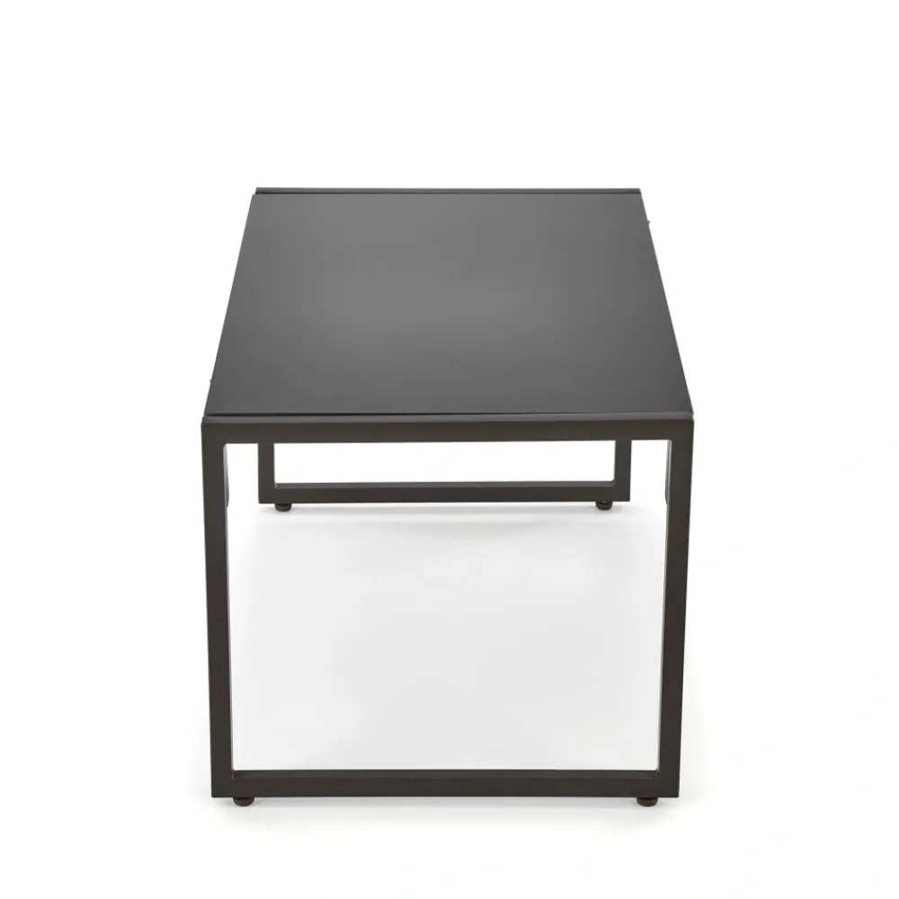 Halmar Meble Ogrodowe*SHARK zestaw ogrodowy ( sofa + fotel 2x + ława ), ciemny brąz / cappuccino (1p=1szt)1 sztuka