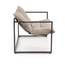 Halmar Meble Ogrodowe*SHARK zestaw ogrodowy ( sofa + fotel 2x + ława ), ciemny brąz / cappuccino (1p=1szt)1 sztuka