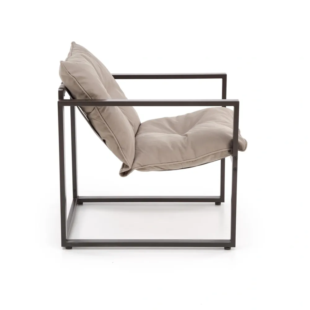 Halmar Meble Ogrodowe*SHARK zestaw ogrodowy ( sofa + fotel 2x + ława ), ciemny brąz / cappuccino (1p=1szt)1 sztuka