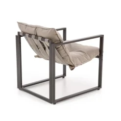 Halmar Meble Ogrodowe*SHARK zestaw ogrodowy ( sofa + fotel 2x + ława ), ciemny brąz / cappuccino (1p=1szt)1 sztuka