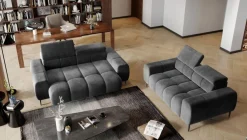 Wersal Kanapy I Sofy Do Salonu|Sofy Z Funkcją Relaks*Sofa do salonu z regulowanymi zagłówkami Plaza 3/3E