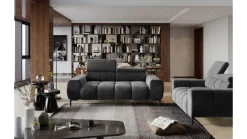 Wersal Kanapy I Sofy Do Salonu|Sofy Z Funkcją Relaks*Sofa do salonu z regulowanymi zagłówkami Plaza 2/2E