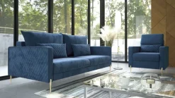 Libro Kanapy I Sofy Do Salonu|Sofy Trzyosobowe*Sofa glamour do salonu Garda