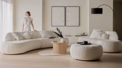 Puszman Kanapy I Sofy Do Salonu|Sofy Trzyosobowe*Sofa półokrągła modułowa Soul COTTL-COTTR