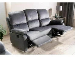 Signal Wypoczynkowe*Sofa rozkładana Spencer 3 Velvet