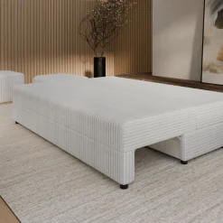 Hauss Sofy Trzyosobowe|Sofy Rozkładane*Sofa rozkładana z poduszkami Vero jasno szara Tilia 86