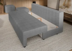 Hauss Sofy Trzyosobowe|Sofy Rozkładane*Sofa rozkładana z poduszkami Vero szara Tilia 90