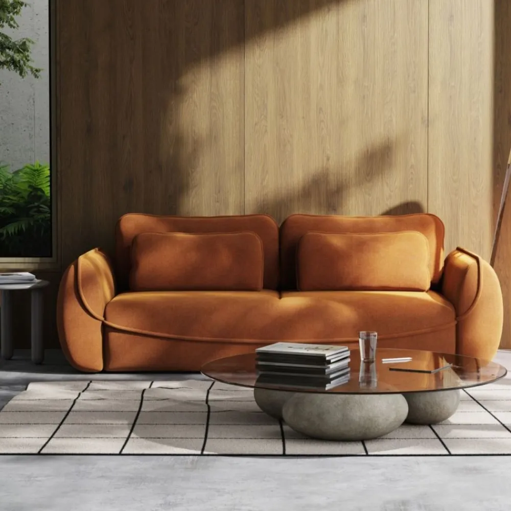 Puszman Kanapy I Sofy Do Salonu|Sofy Trzyosobowe*Sofa rozkładana z pojemnikiem na posciel Umea