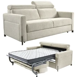 Libro Kanapy I Sofy Do Salonu|Sofy Dwuosobowe*Sofa rozkładana ze stelażem włoskim i ruchomymi zagłówkami   Elite