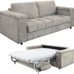 Libro Kanapy I Sofy Do Salonu|Sofy Dwuosobowe*Sofa rozkładana ze stelażem włoskim i materacem 142x193 cm Angel Imagine Me 04