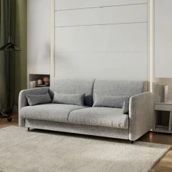 Lenart Tapczany|Sofy Do Półkotapczanu*SOFA SZARA do półkotapczanu BED CONCEPT TKANINA ART 82626