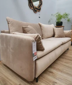 Hauss Kanapy I Sofy Do Salonu|Sofy Trzyosobowe*Sofa z funkcją spania beżowa Luna
