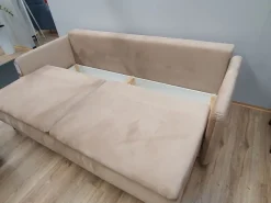 Hauss Kanapy I Sofy Do Salonu|Sofy Trzyosobowe*Sofa z funkcją spania beżowa Luna