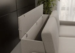 Hauss Kanapy I Sofy Do Salonu|Sofy Dwuosobowe*Sofa z materacem na stelażu włoskim z pojemnikiem na pościel Veloria