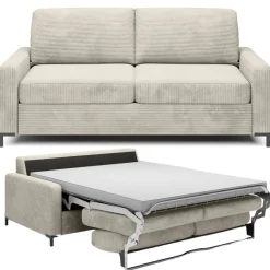 Wersal Kanapy I Sofy Do Salonu|Sofy Rozkładane*Sofa ze stelażem włoskim i materacem Tino