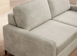 Wersal Łóżka Młodzieżowe|Kanapy I Sofy Do Salonu*Sofa ze stelażem włoskim i materacem 140x200 beżowa Tino Poso 100