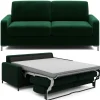 Wersal Łóżka Młodzieżowe|Kanapy I Sofy Do Salonu*Sofa ze stelażem włoskim i materacem 120x200 zielona Tino Element 12