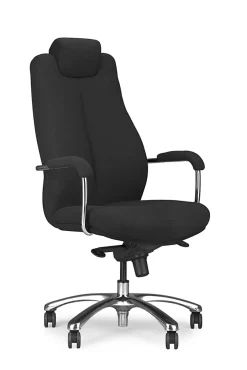 Dzieci Halmar Fotele Do Biura|Krzesła Do Biurka Do Pokoju Młodzieżowego*SONATA XXL fotel czarny (1p=1szt)1 sztuka