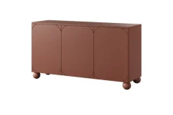 Bogart Komody*SONATIA II KOMODA 150 3D - burgund / nogi kule